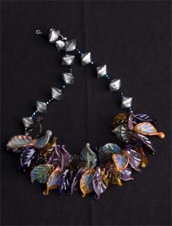 Beach Leaf Necklace